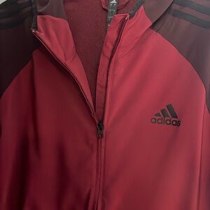 Adidas Men's Red Jacket